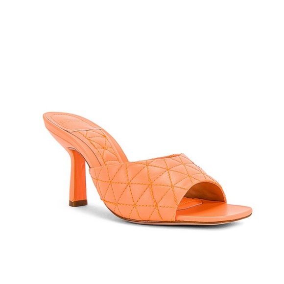 Fryda Mule in Neon Orange - Schutz - Picture 2 of 9